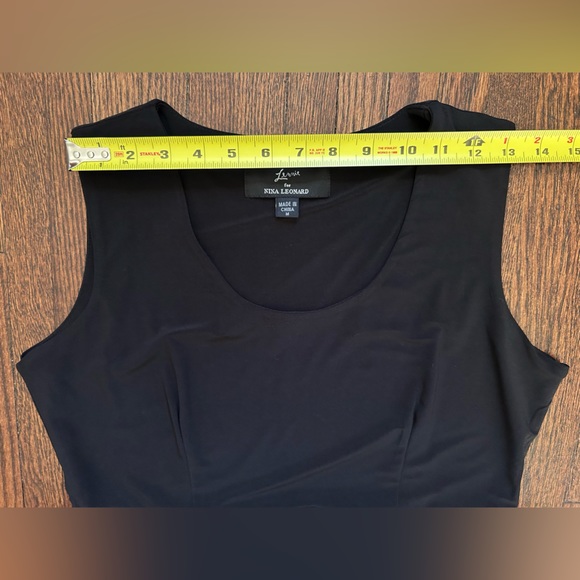 Nina Leonard Black Maxi Dress - Picture 9 of 13